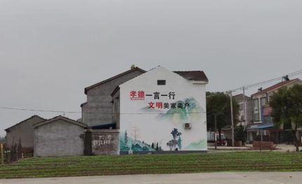 公安新农村墙绘